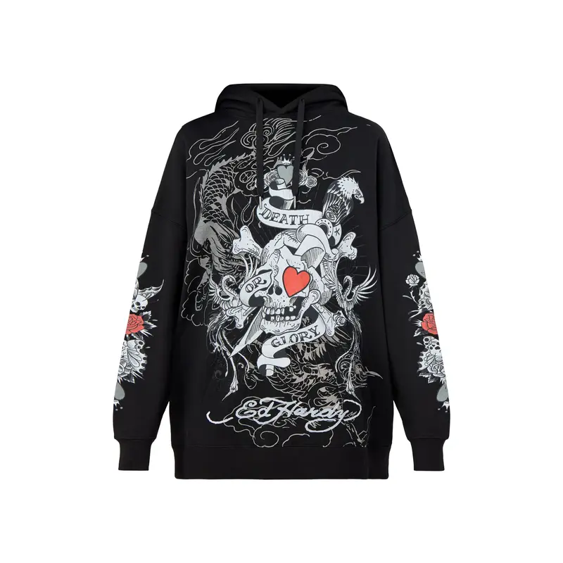 Womens Death Or Glory Love Hoodie