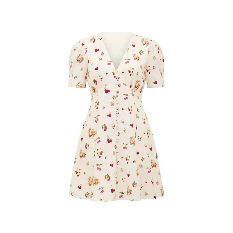 Berna Printed Mini Dress