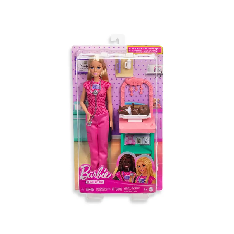 Barbie Nurturing Baby Doctor Playset
