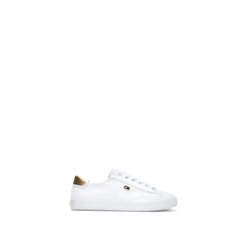 TOMMY HILFIGER Vulc Canvas Lace Up Trainers