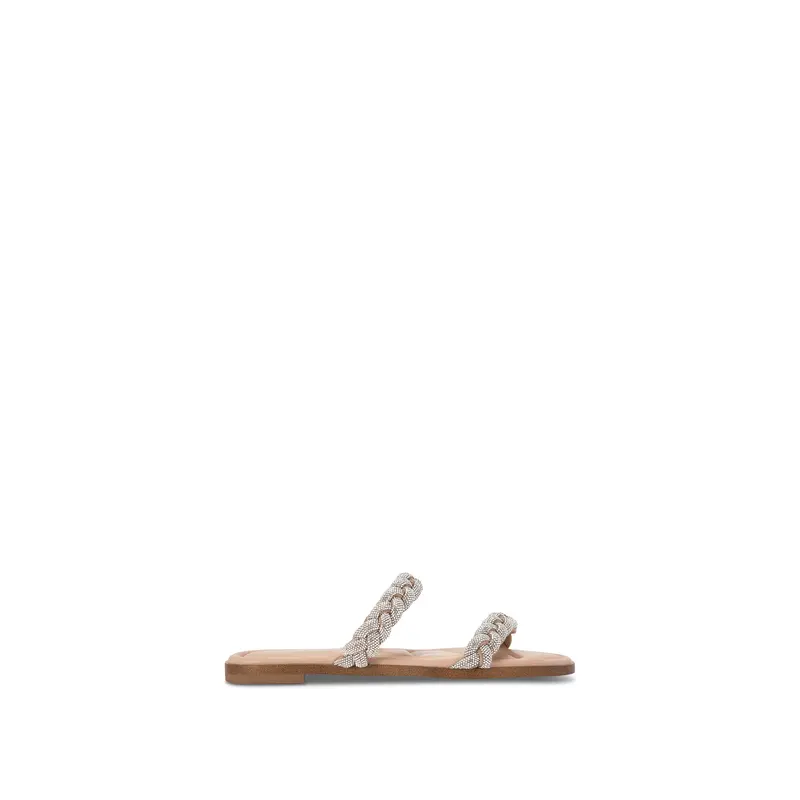 Riley Silvery Strappy Sandals