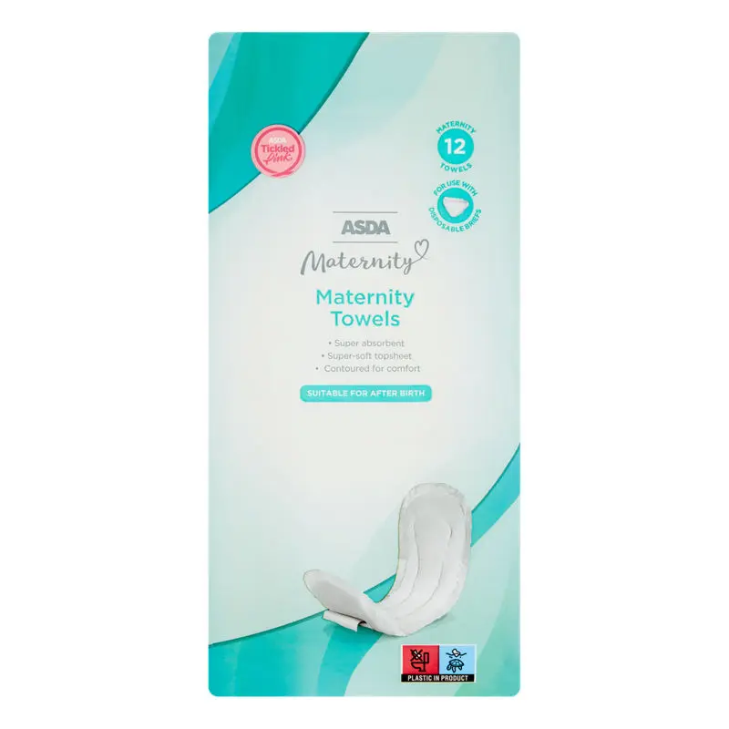 ASDA 12 Maternity Towels