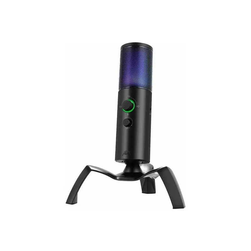 ADX RGB USB Microphone - Black