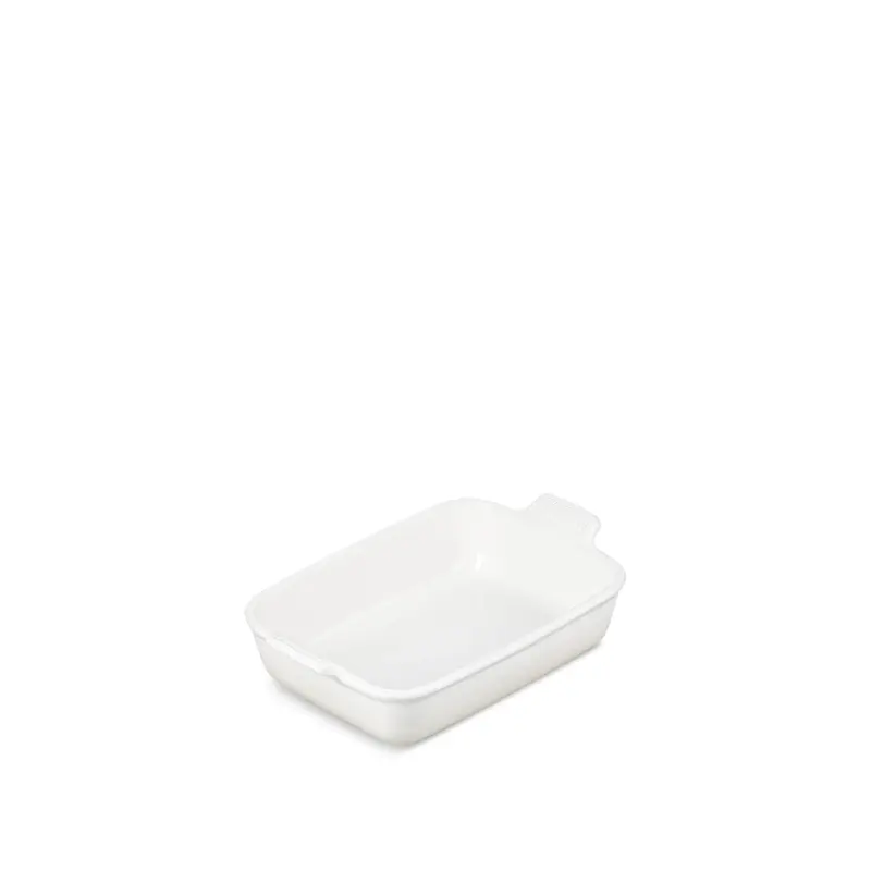 Stoneware Heritage Rectangular Dish Meringue 26cm