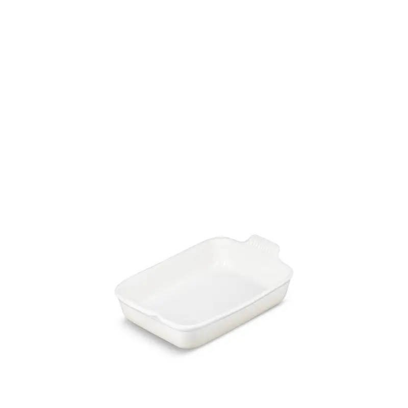 Stoneware Heritage Rectangular Dish Meringue 32cm