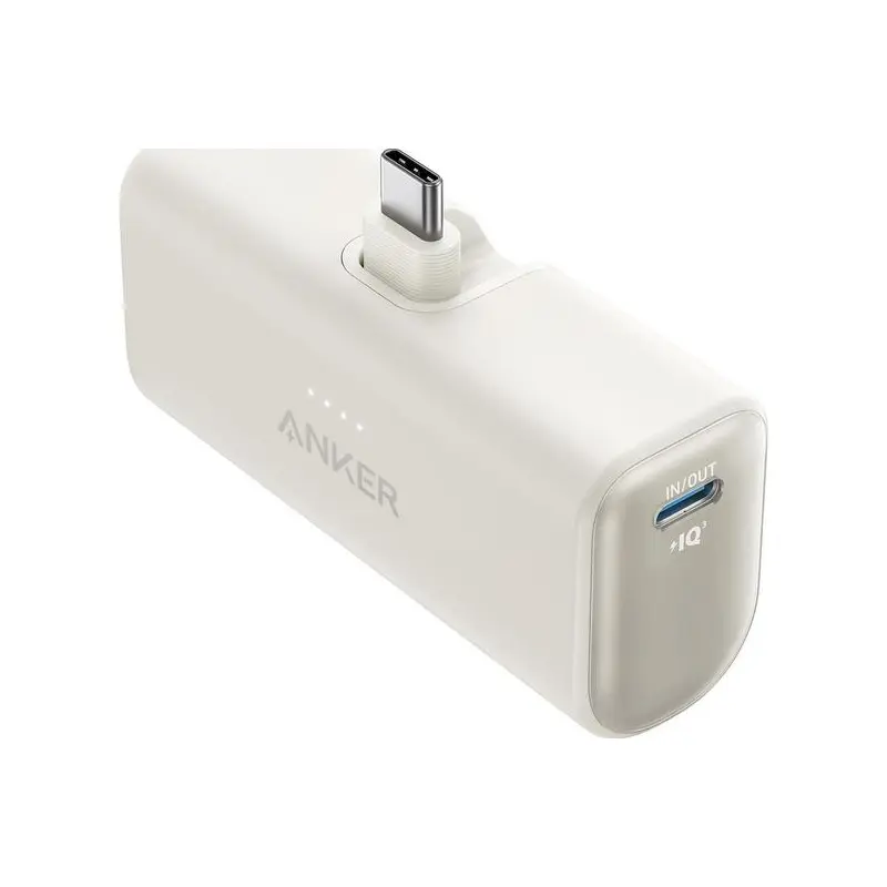 ANKER 5000 mAh Foldable USB Type-C Power Bank - White