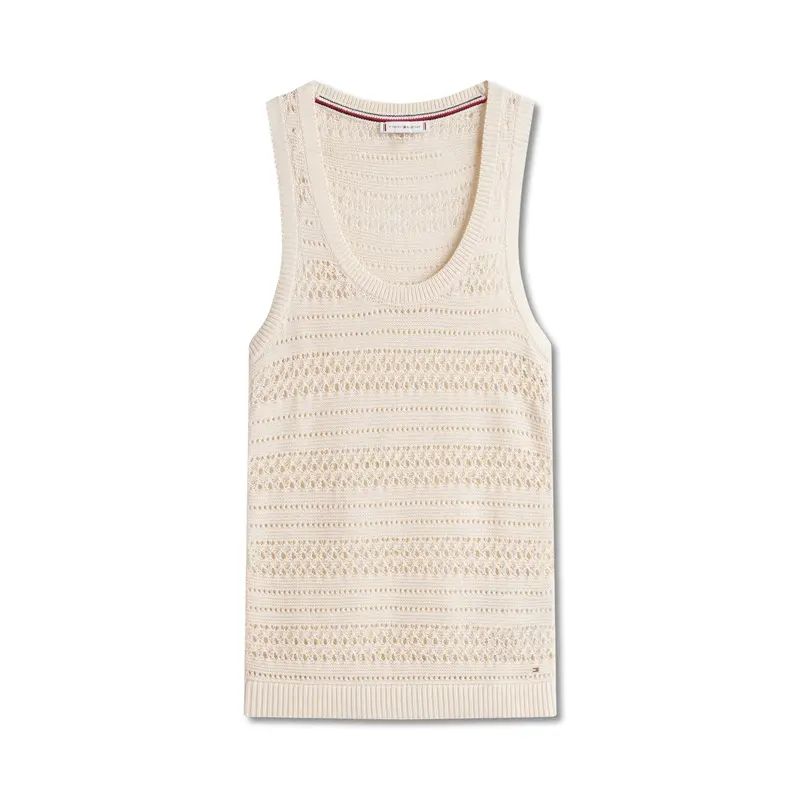 Crochet Racerback Slim Tank Top
