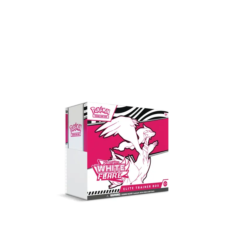 Pokemon TCG: Scarlet & Violet 10.5 - White Flare - Elite Trainer Box Reshiram
