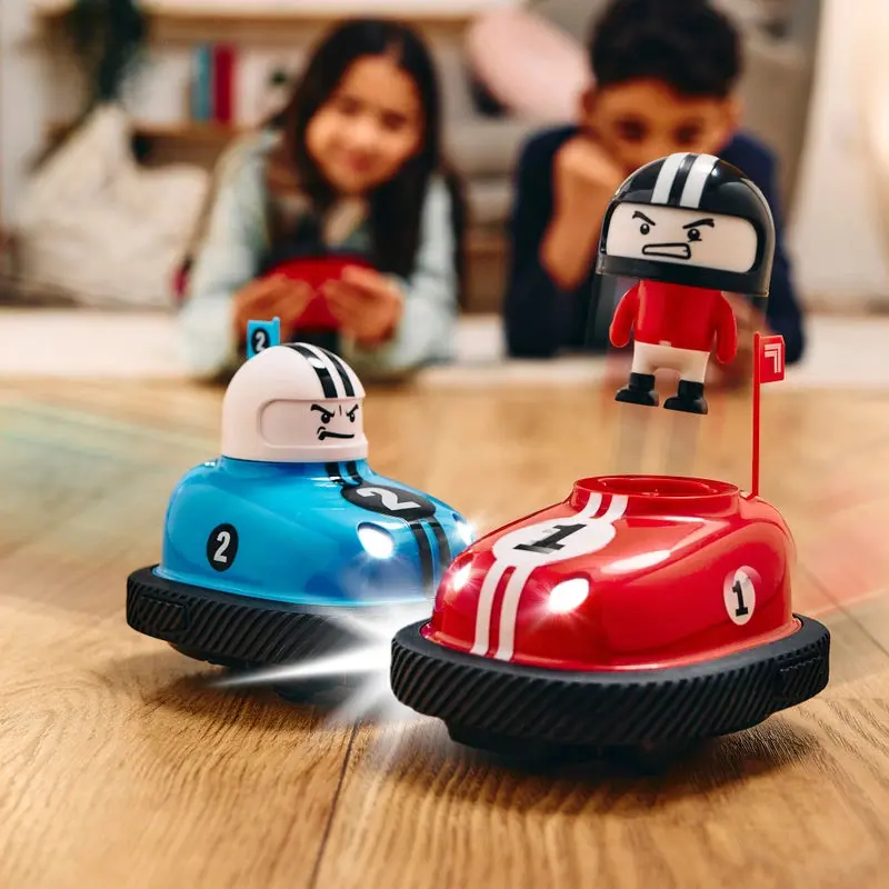 Sharper Image Remote Control Road Rage Speed Bumper Cars 2 Pack