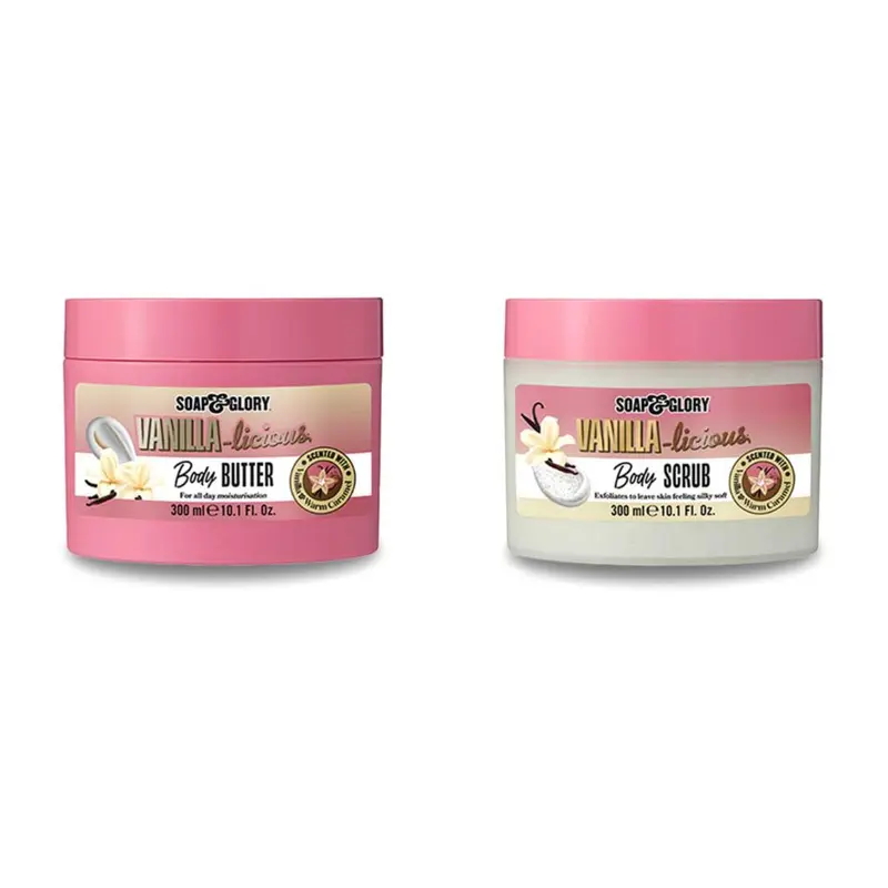 Vanilla-licious Butter & Scrub Duo