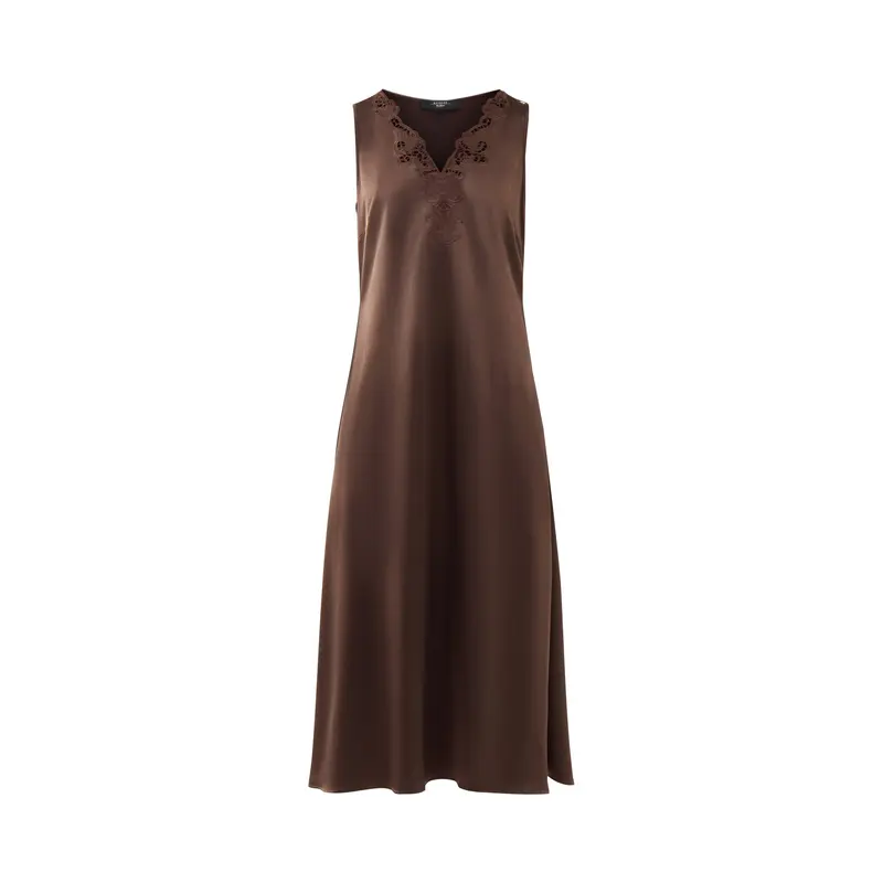 Weekend Canossa Slip Dress With Lace Neckline