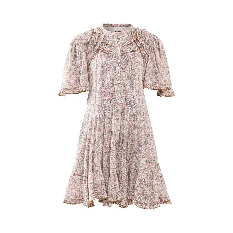 Celyana-Ga Filly Short Sleeve Mini Dress