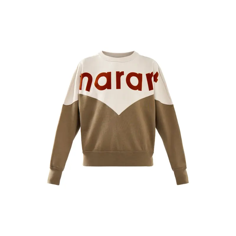 Houston-Gz Jersey Crewneck Logo Colour Block Sweatshirt