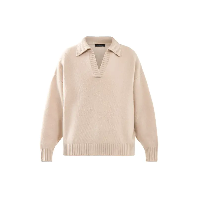 Agre Open Collar Knitwear