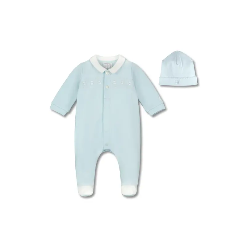 Fisher Babygrow and Hat