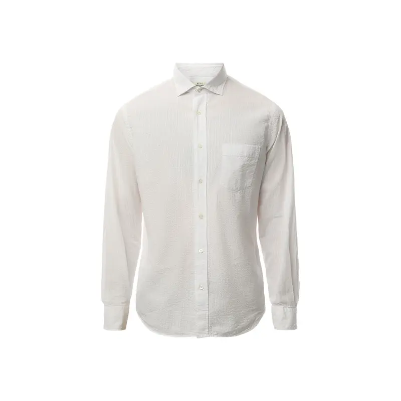 Light Seersucker Paul Men Woven Shirt