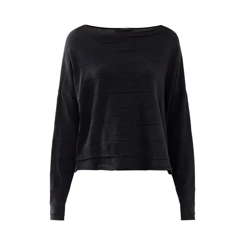 529 Long Sleeve Viscose Blend Pullover