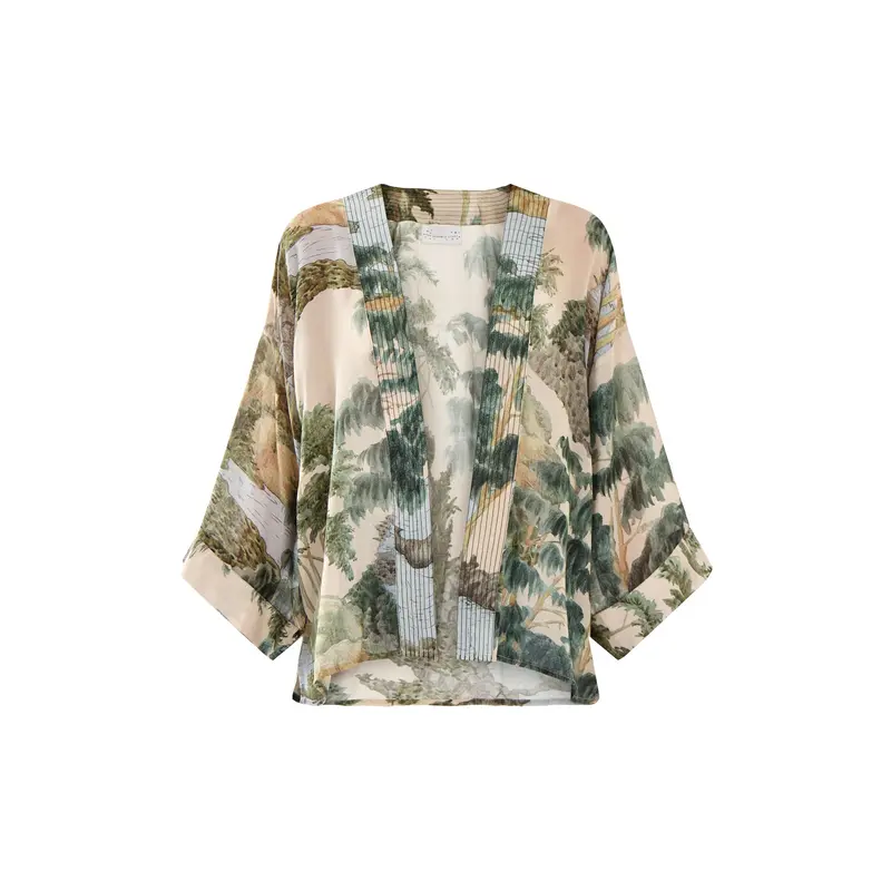 Rivers and Trees Short Kimono