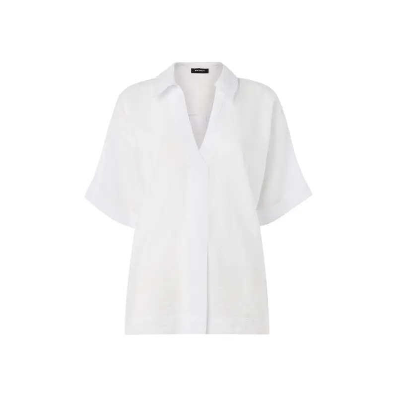 White Sasha Relaxed Shirt