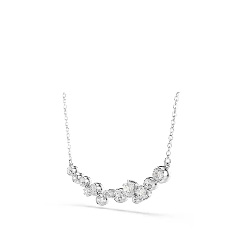 Constella Crystal Pendant Necklace Silver