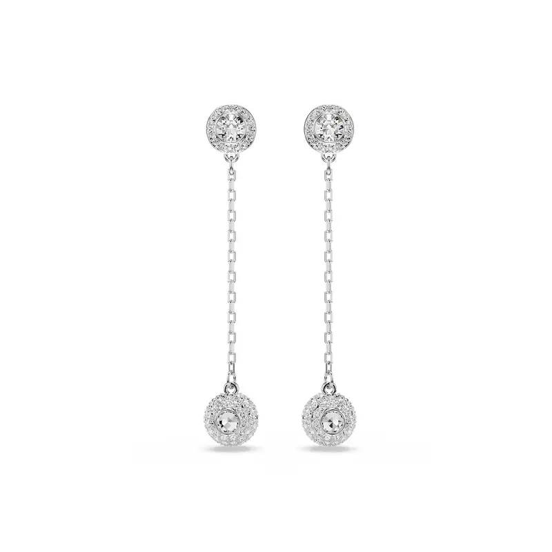 Una Crystal Drop Earrings
