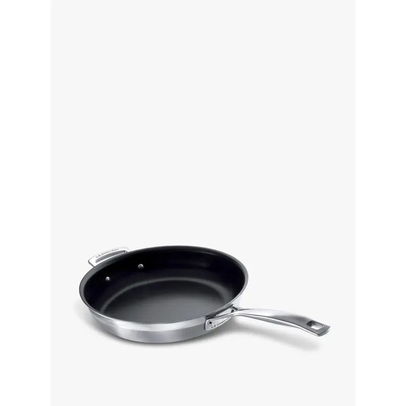 3-Ply Stainless Steel Non-Stick Frying Pan with Helper Handle 28cm