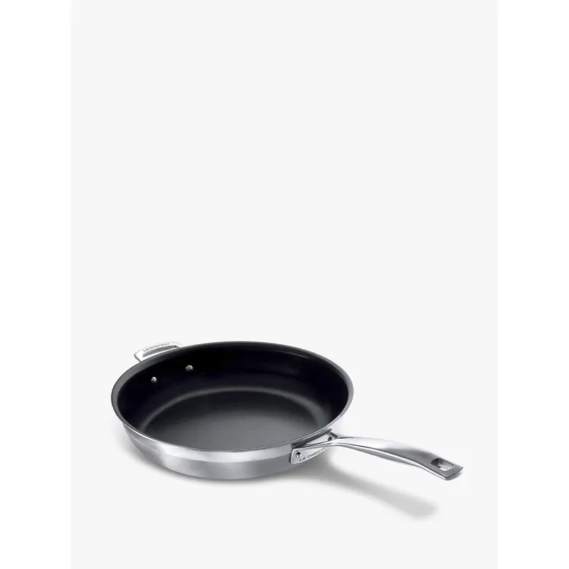 3-Ply Stainless Steel Non-Stick Frying Pan with Helper Handle 30 cm