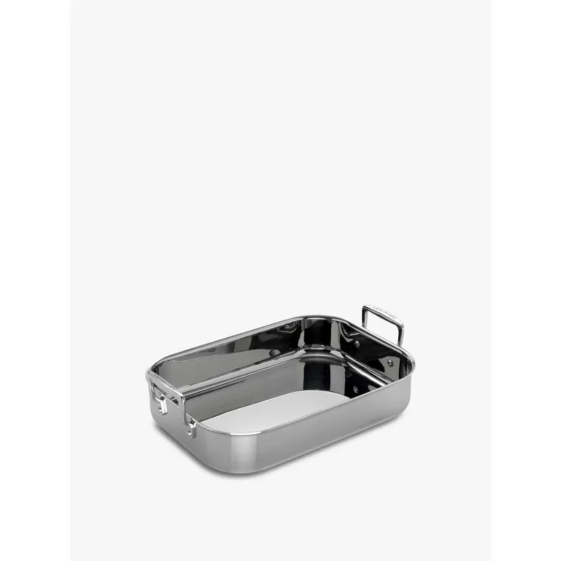 3-Ply Stainless Steel Rectangular Roaster 35cm