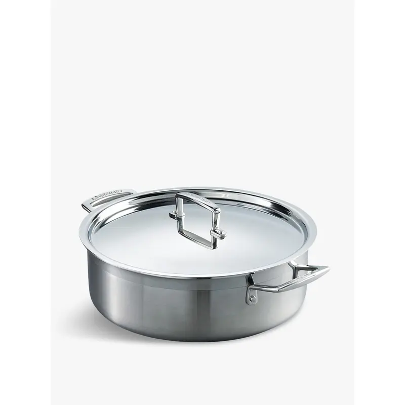 3-Ply Stainless Steel Sauteuse 28cm