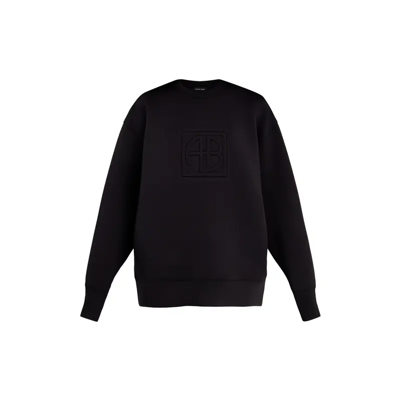 Alto Sweatshirt Framed Monogram Black