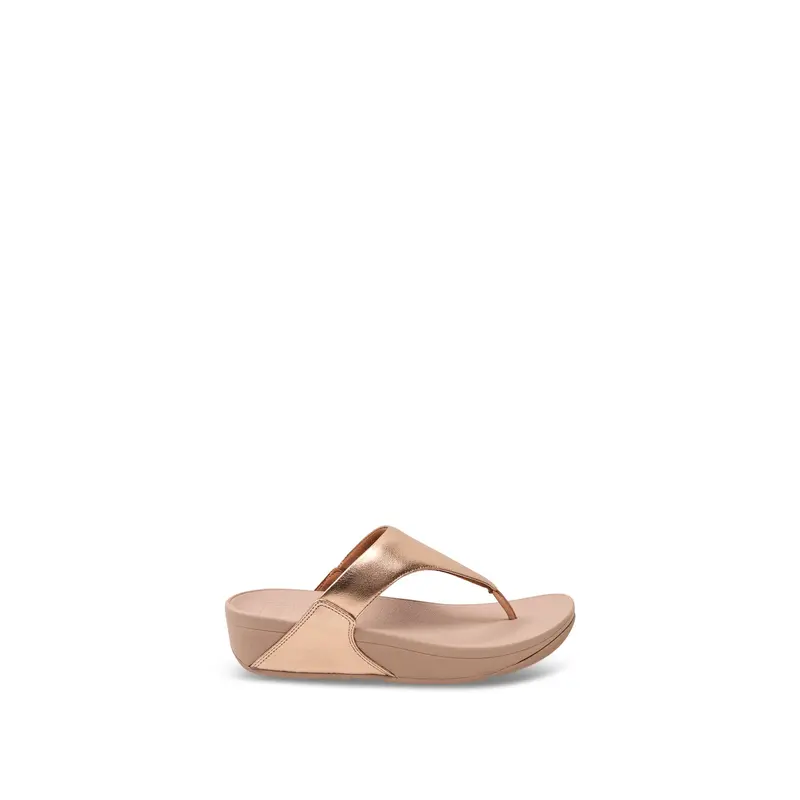 Lulu Leather Toepost Rose Gold