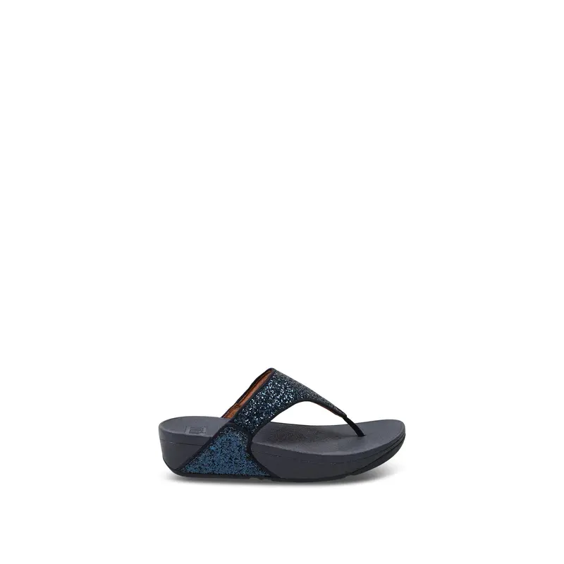 Lulu Glitter Toe-Thongs Midnight Navy
