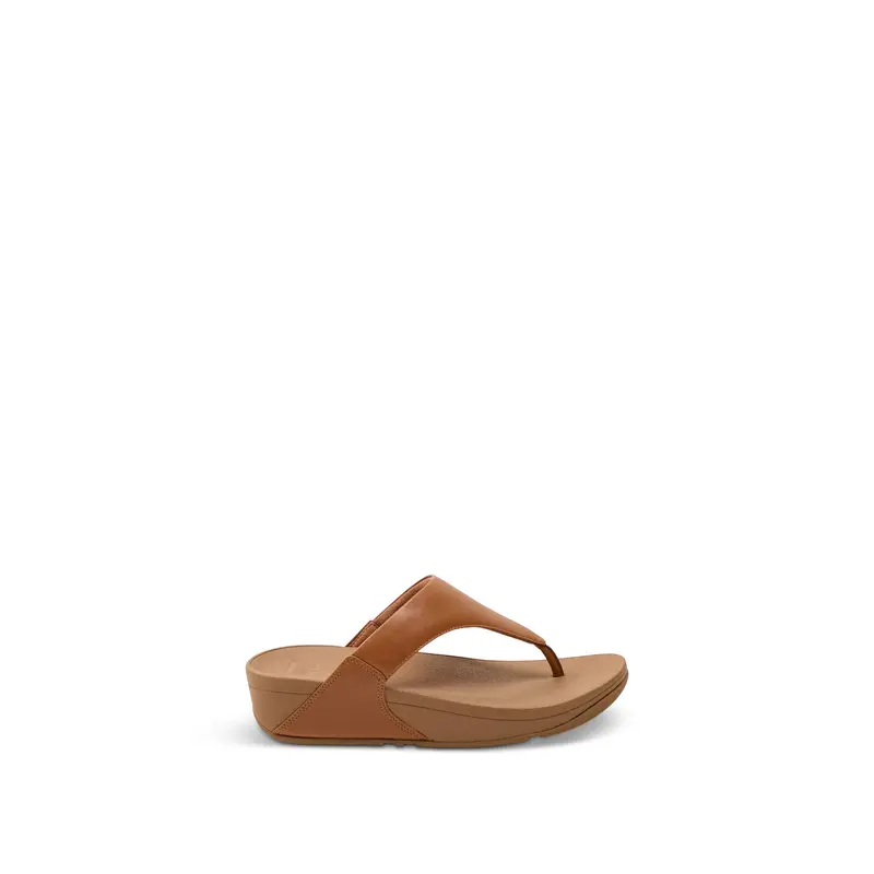 Lulu Leather Toepost Light Tan