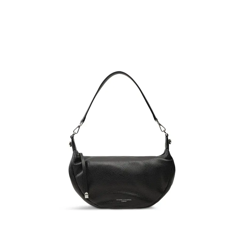 Aisha Crescent Crossbody Nero