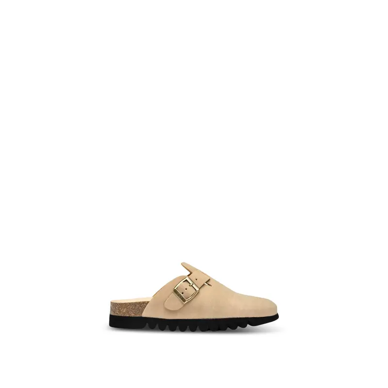 Vegan Taro Footbed Shoes Natural Taupe
