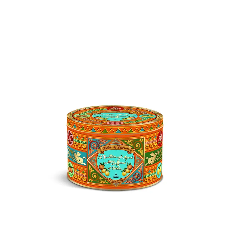 Sicilian Lemon, Orange & Saffron Panettone