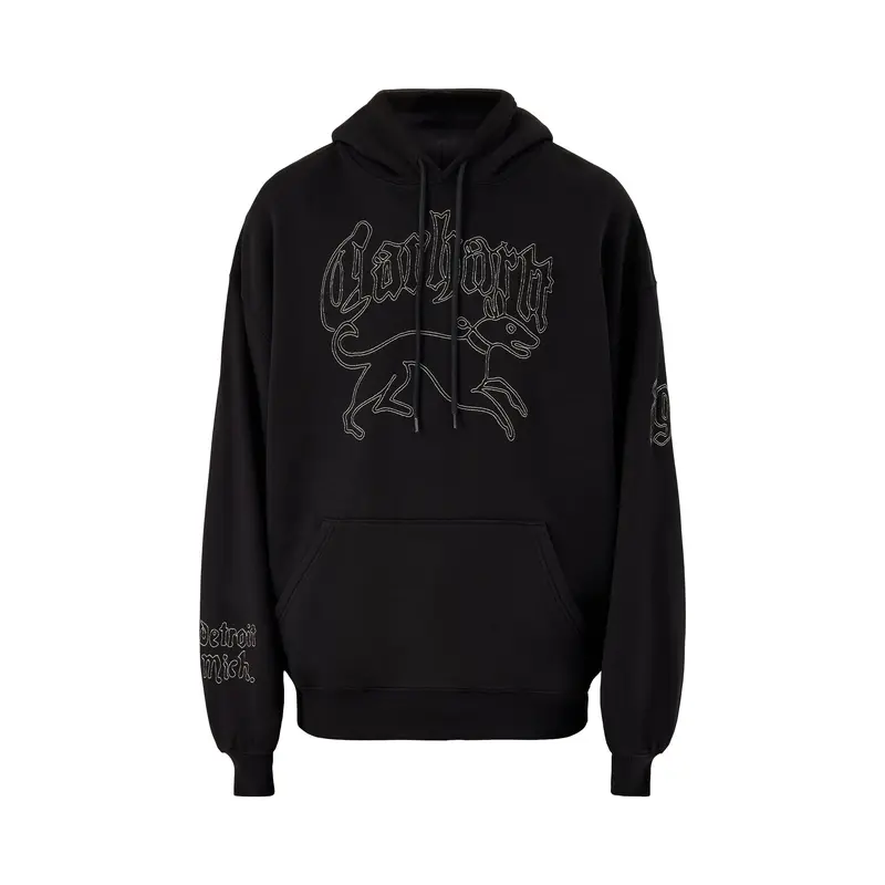 Hooded Hackwork Sweatshirt