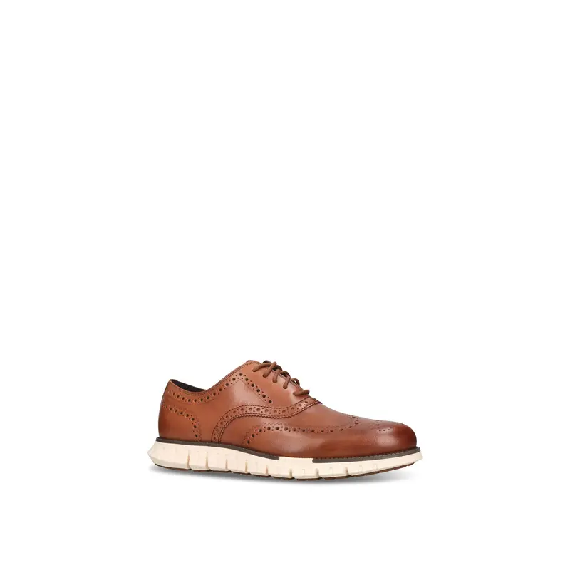Zerogrand Wingtip Oxfords Tan