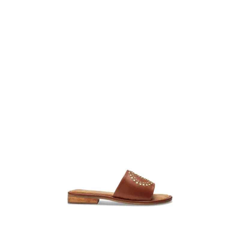 Ferula Leather Sandals Tan