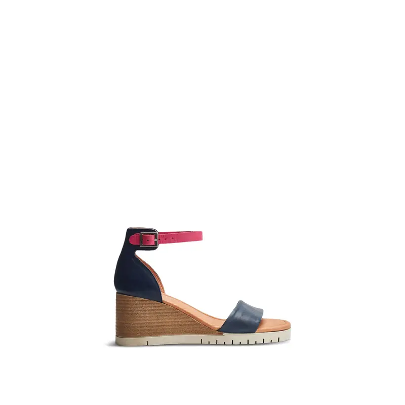 Karia Sandals Leather Blue