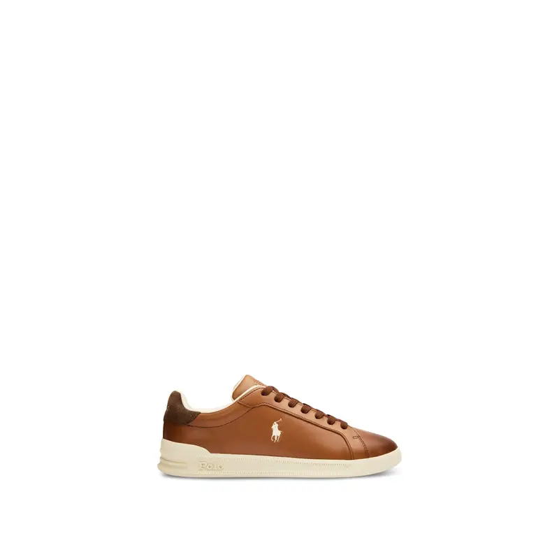 Heritage Court Leather Trainers