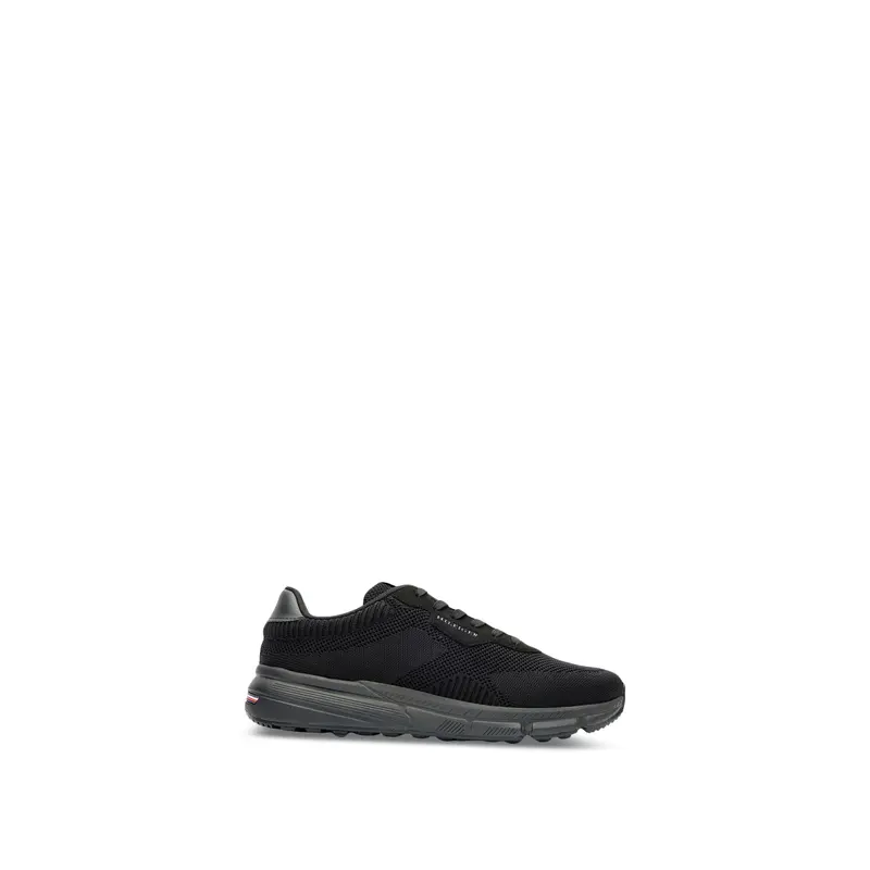 Lightweight Knit Trainers Black
