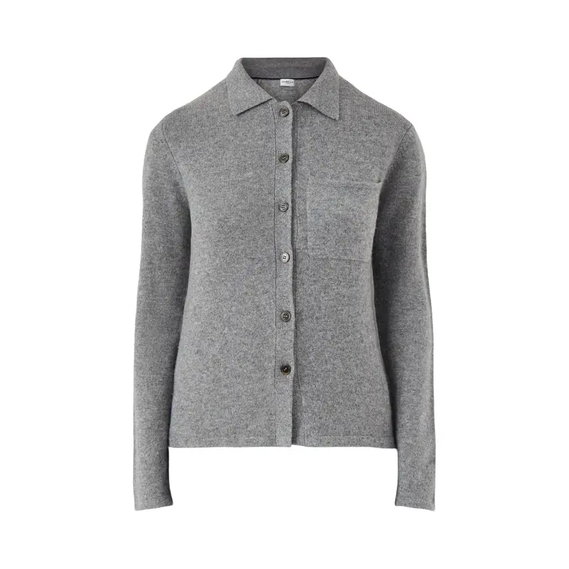 Sport Quero Polo Button Down Knitwear Grey
