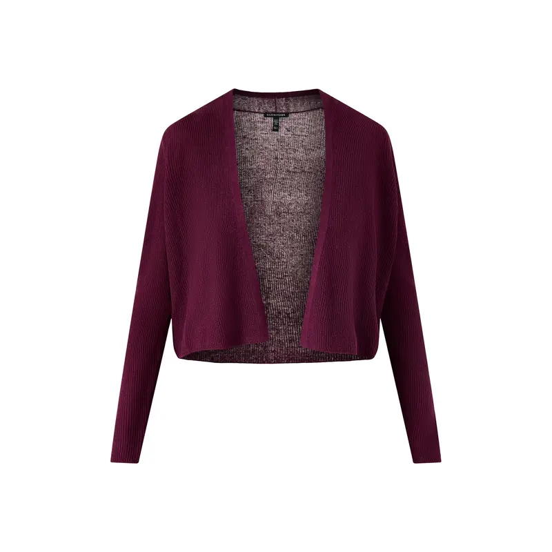 Cardigan Linen Cotton Purple