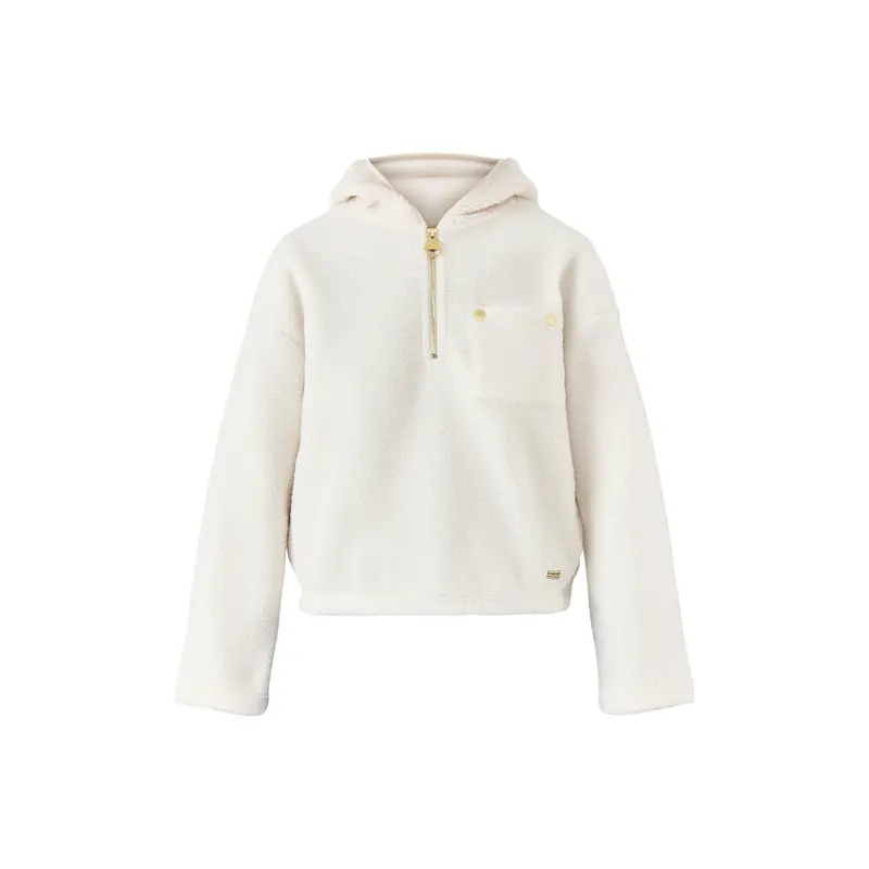 Womens Lola Fleece Hoodie White