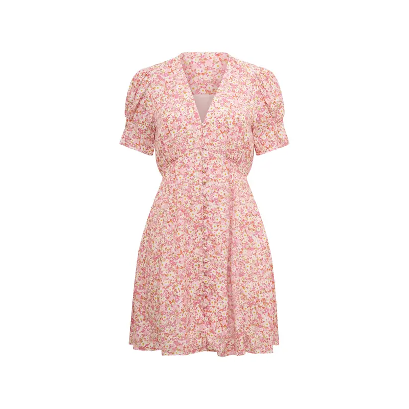 Saffron Petite Printed Sun Dress