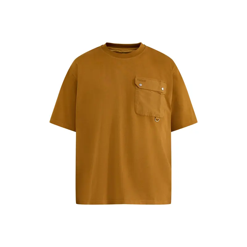 Leazes T-Shirt Short Sleeves Brown