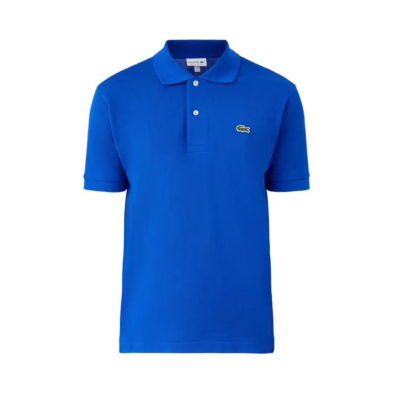 Classic Cotton Short Sleeves Polo Shirt Blue