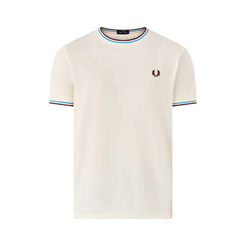 Twin Tipped Cotton T-Shirt White