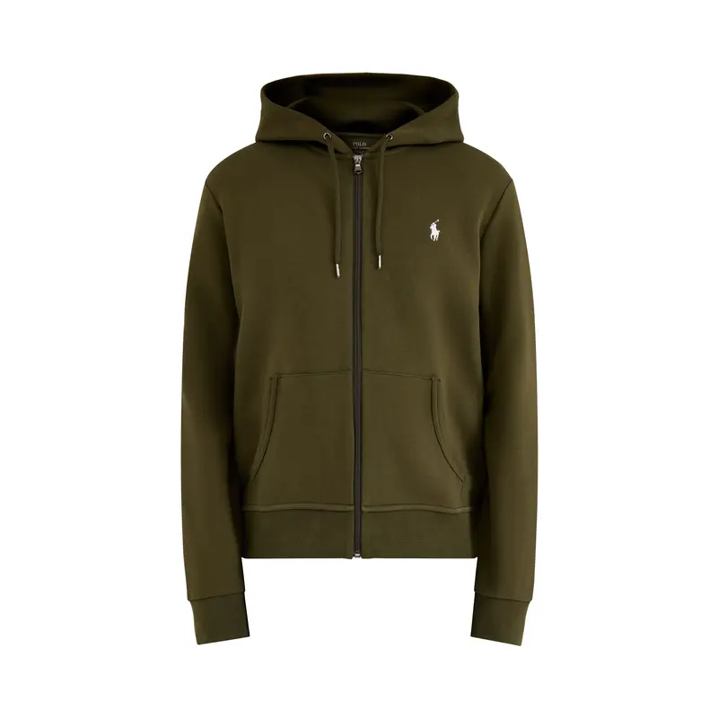 Double Knit Bomber Jacket Olive